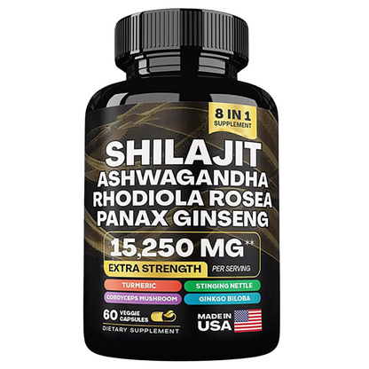 Pure Shilajit Gummies –  Now 8 in 1 Shilajit Capsules
